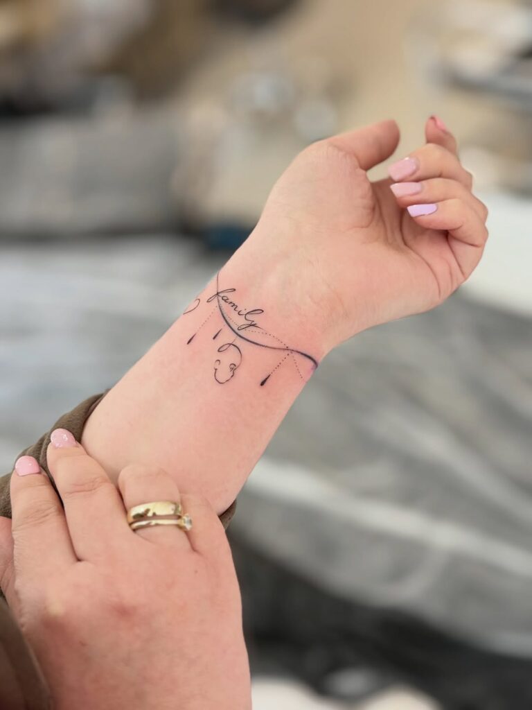 tatuaz bransoletka